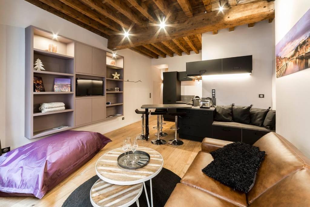 Beau Bijou Au Coeur Du Vieux Lyon Ail Lägenhet Exteriör bild