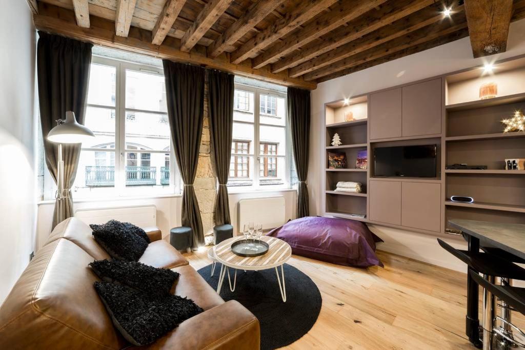 Beau Bijou Au Coeur Du Vieux Lyon Ail Lägenhet Exteriör bild