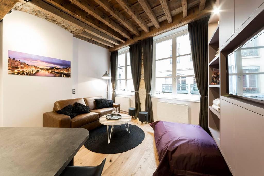 Beau Bijou Au Coeur Du Vieux Lyon Ail Lägenhet Exteriör bild